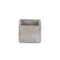 Contemporary Home Living 4.5" Gray Handcrafted Square Planter Pot
